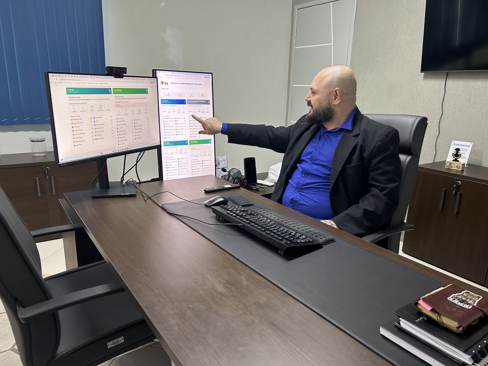 Marini disse que a finalidade desse serviço é otimizar o acesso às UPAs 